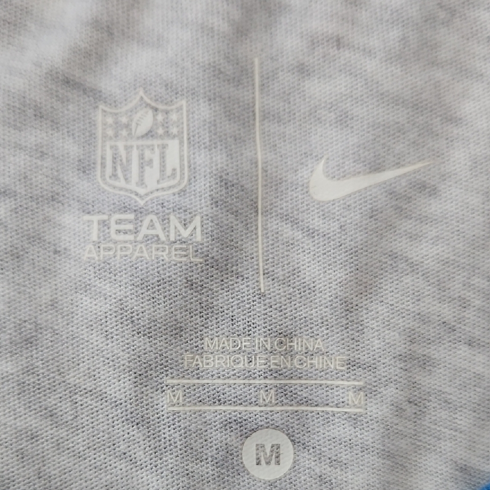 Detroit Lions Nike 3/4 Sleeve Raglan Tee - Picture 4 of 10